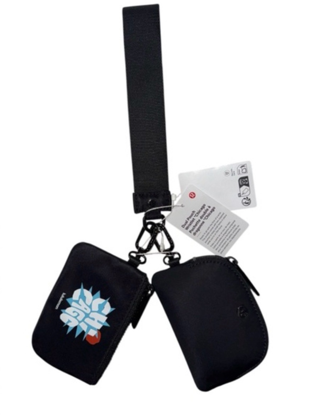 Lululemon Dual Pouch Wristlet Chicago NWT